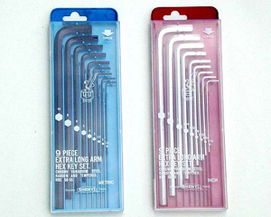 SY02-5 ~ 8 Extra Long Arm Series Hex Key Set(Plastic Box)